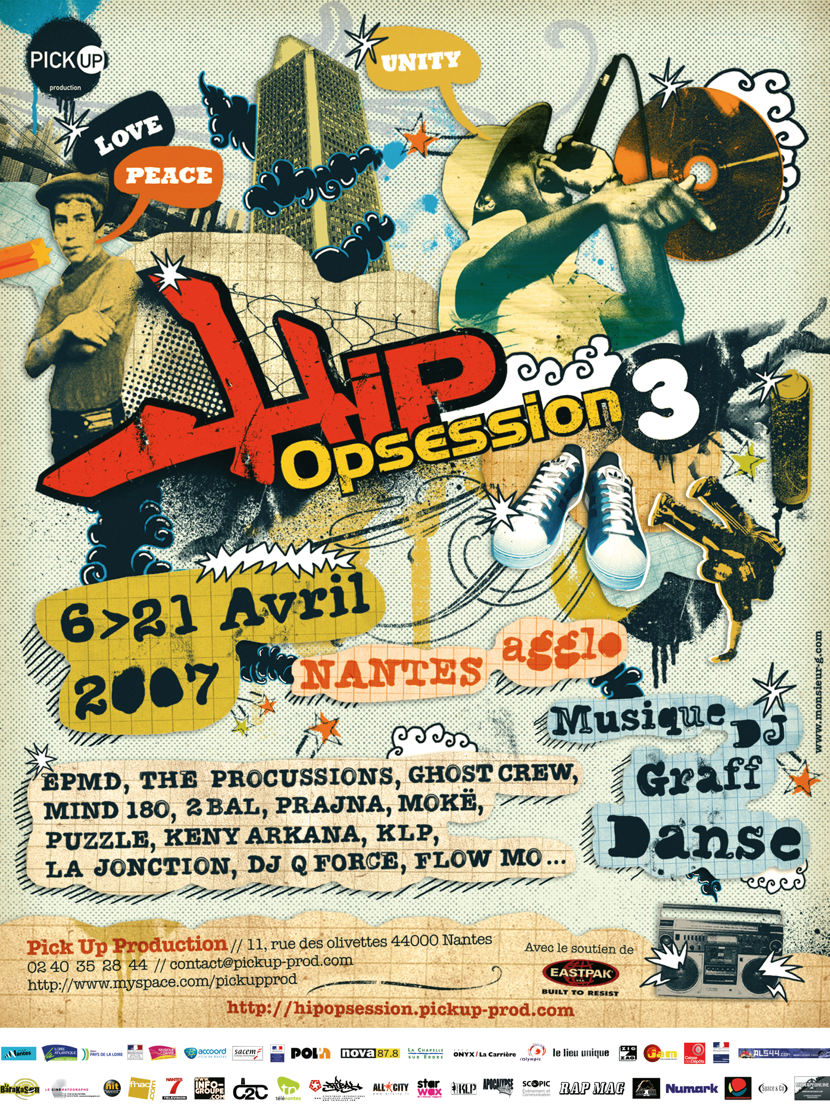 Affiche Hip Opsession 2007