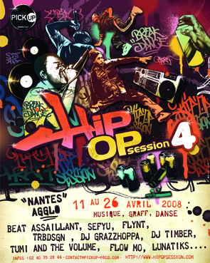 Affiche Hip Opsession 2008