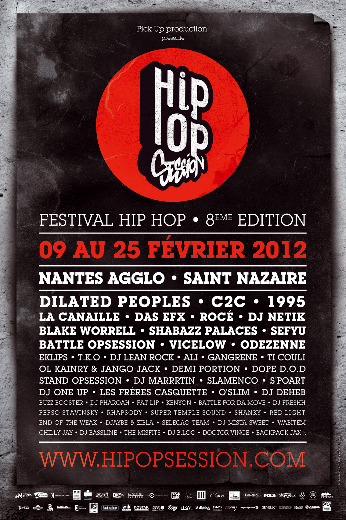 Affiche Hip Opsession 2012