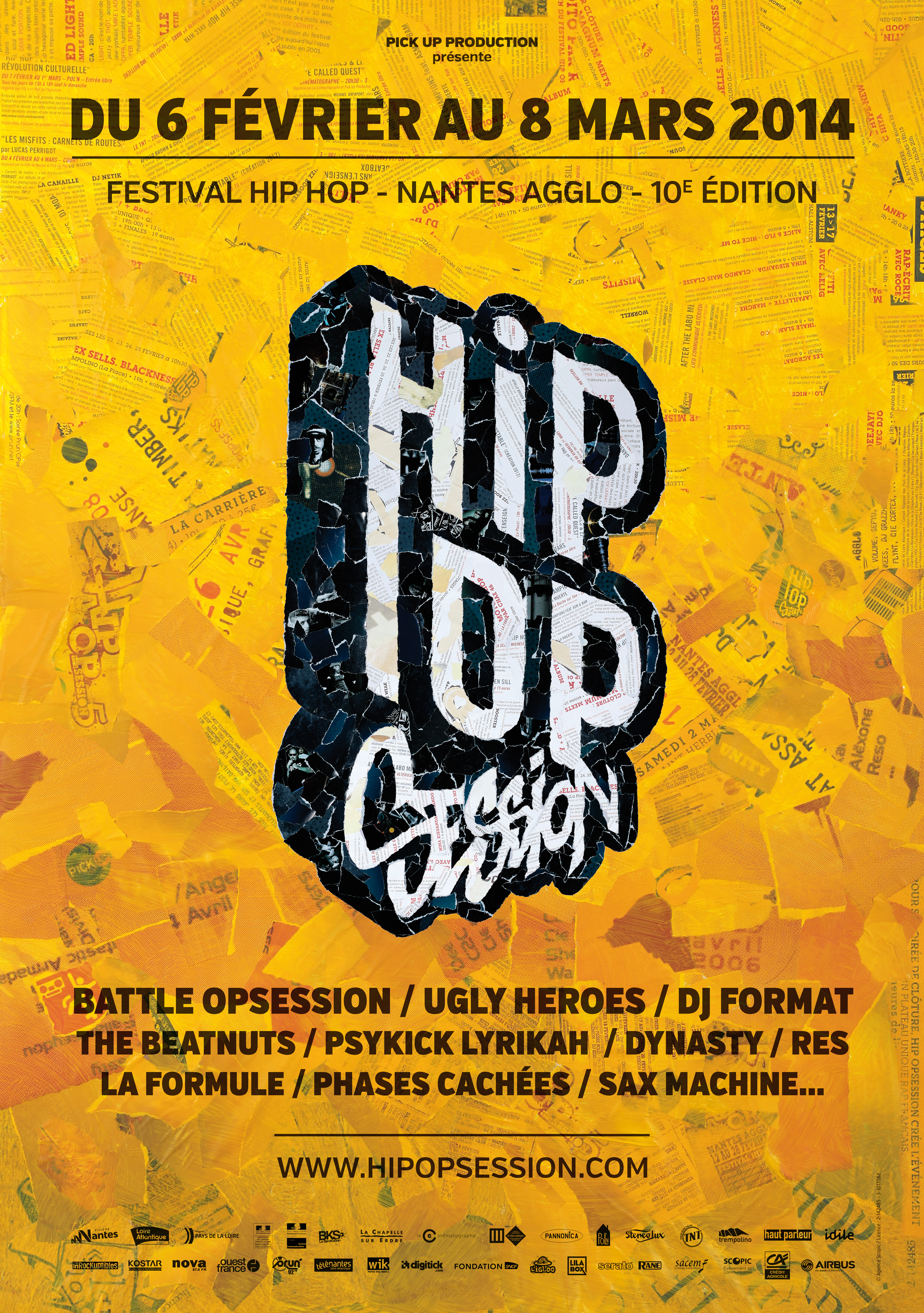Affiche Hip Opsession 2014