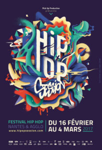 Affiche festival HIP OPsession 2017