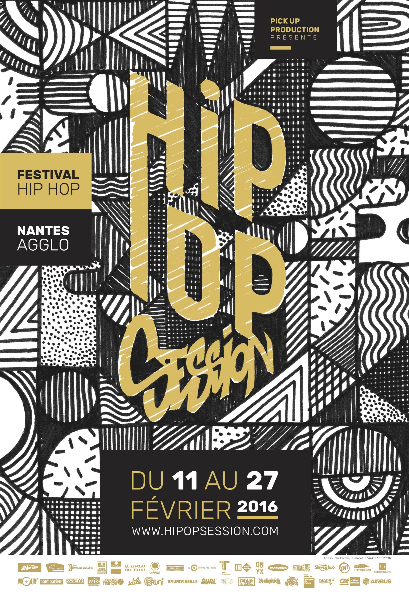 Artwork Hip Opsession 2016 par The Feebles