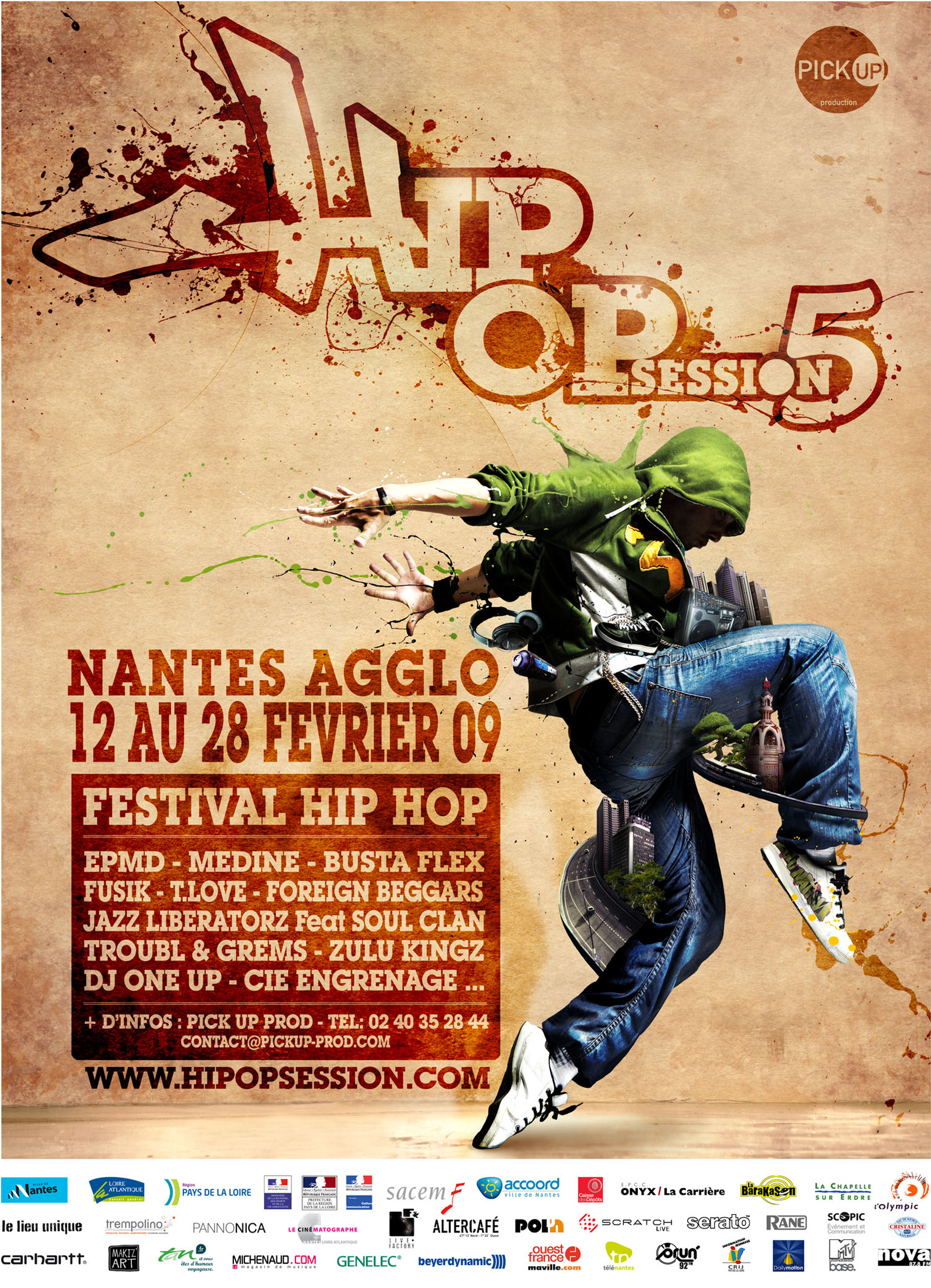 Affiche Hip Opsession 2009