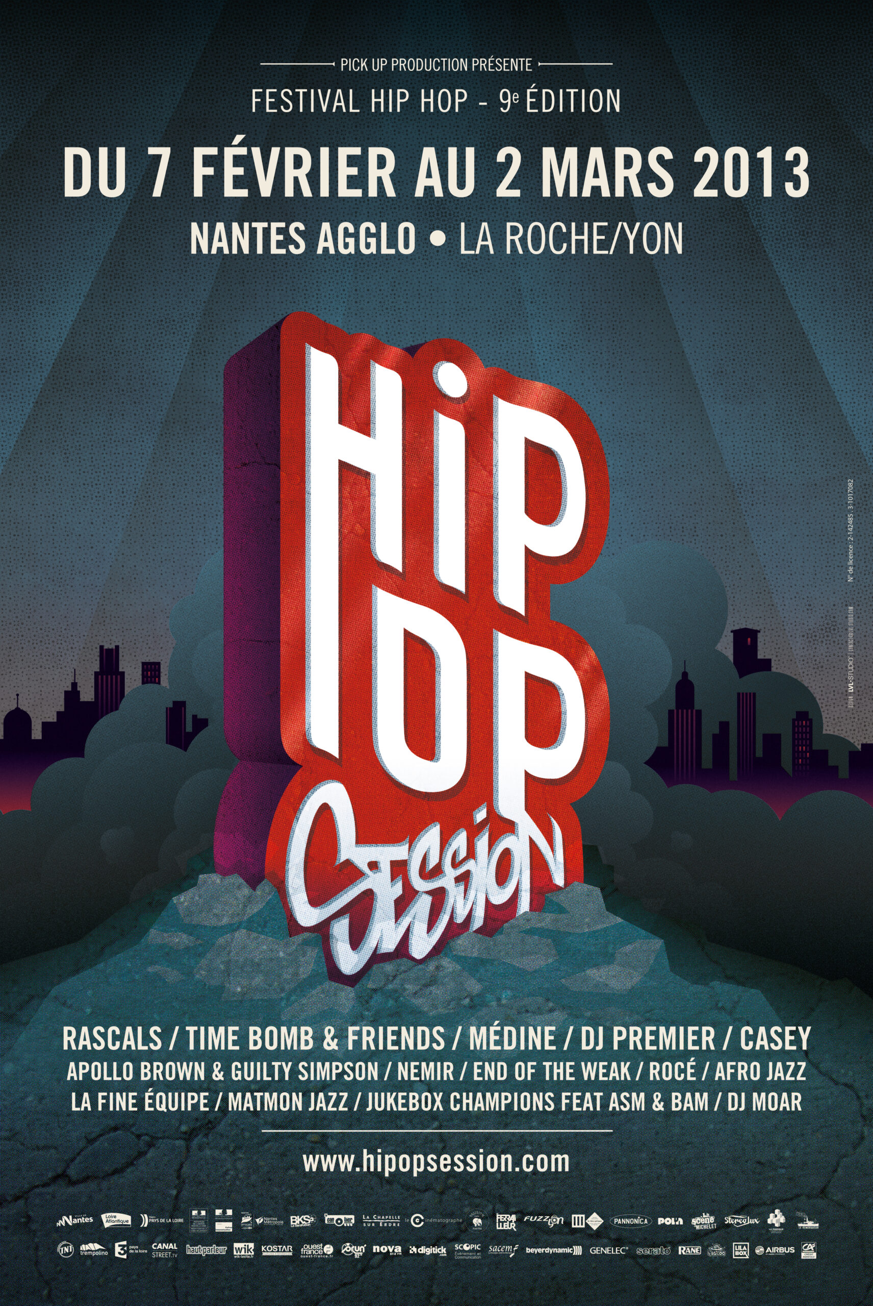 Affiche Hip Opsession 2013